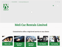 Tablet Screenshot of meligroup.com